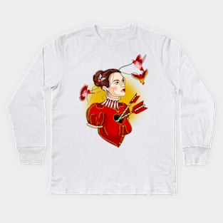 Be Still My Heart Kids Long Sleeve T-Shirt